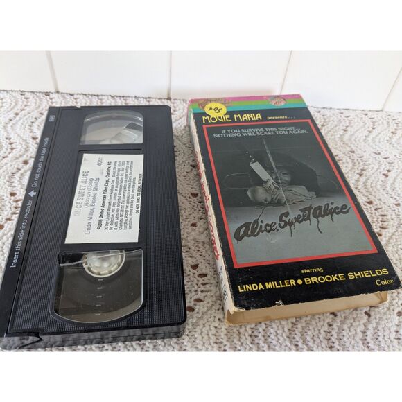 Alice, Sweet Alice VHS Tape - Brooke Shields, 1976, Horror Film - Picture 3 of 8